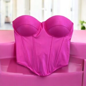 Cropped Corselet Pink