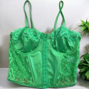 Cropped Corselet Verde
