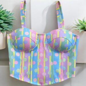 Cropped Corselet Color